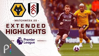 Wolves v Fulham  PREMIER LEAGUE HIGHLIGHTS  392024  NBC Sports [upl. by Melone351]