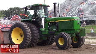 Farm Stock Tractor Pulls 2022 Coldwater Tractor Pull [upl. by Aubarta]