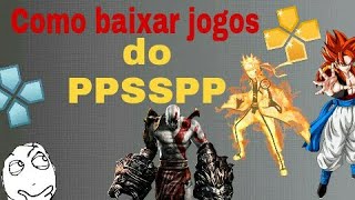 Como baixar e instalar jogos para PPSSPP [upl. by Einwahs37]