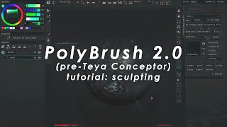 Polybrush Tutorial Sculpting [upl. by Tremain]