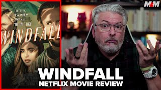 Windfall 2022 Netflix Movie Review [upl. by Aroc]