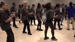 CHA CHA ESPANA SOUL Line Dance Ira Weisburd 12th Annual UC STAR AWARDS Workshop [upl. by Evannia]