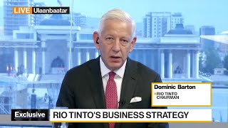 Rio Tinto Chairman Very Positive on Chinas Outlook [upl. by Eseeryt]