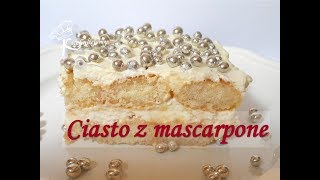 🍰 Smaczne ciasto z mascarpone  bez pieczenia  KUCHNIUJEMY [upl. by Avi]