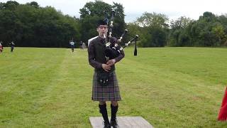 Pibroch Bagpipes 2018 Highland Games Blairgowrie Perthshire Scotland [upl. by Ydnak]