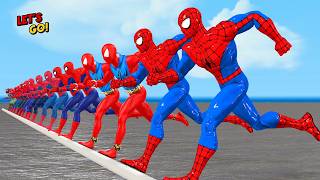 Siêu nhân nhện🔴Spider Man attacked by Hulk family vs Joker vs Team 5 Spider Man best vs shark spider [upl. by Nauqahs]