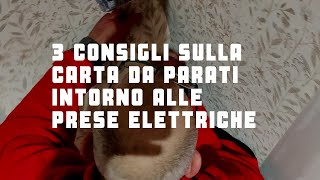 3 consigli su come applicare la carta da parati intorno alle prese elettriche [upl. by Zetra]