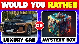 Would You Rather  Mystery Gift Challenge You Choose [upl. by Ahsinyt999]