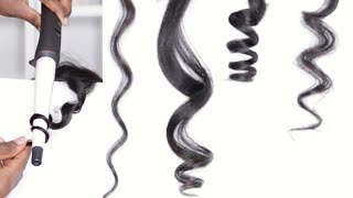 5 Curling Wand Tips and Different Curls You Can Create [upl. by Hebbe86]