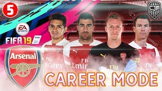 FIFA 19 Arsenal Career Mode PierreEmerick Aubameyang Striker Terbaik Kita Sejauh Ini 5 [upl. by Aical]