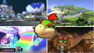 14 NEW Mario Kart 8 Deluxe Custom Tracks August 2023 [upl. by Mercer627]