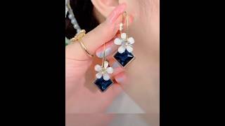 Beautiful earrings design  latest design of earrings  earrings goldearringsnewtrendingshorts [upl. by Einahc]