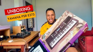 Unboxing Yamaha PSR E373 Piano Keyboard  Best Piano Keyboard for Beginners in 2024 [upl. by Halimeda]