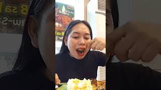 Mang inasal shortvideo food yummy rotchele [upl. by Aisilef]