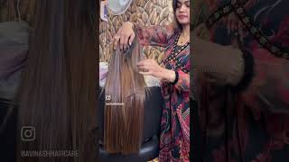 Hair extensions 9175122844 कैसे करे with globala hair colour amp highlights [upl. by Artinak]