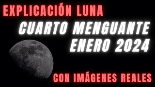 ▶ EXPLICACIÓN ASTROLOGÍA LUNA EN EL CUARTO MENGUANTE ENERO 2024 ✅ DÍA HORA CONSTELACIÓN SIGNO 2024 [upl. by Janka467]