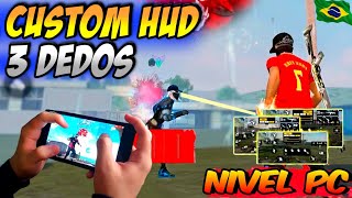 LOS CUSTOM HUD A 3 DEDOS MÁS RAPIDOS NIVEL PC 🥵 MUY INSANOS 👽 [upl. by Epuladaug]