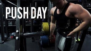 PUSH DAY w 17 yr old Oliver Forslin [upl. by Bandur]