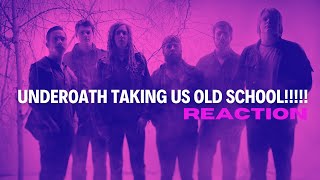 TAKING US BACK IN TIME Underoath  Generation No Surrender Official Music Video Reaction [upl. by Austreng]