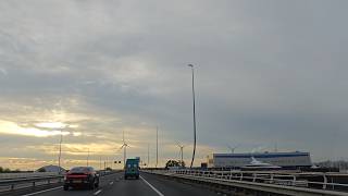 Driving in the Netherlands A Sunday evening drive from Amsterdam Noord to The Hague [upl. by Beauregard840]