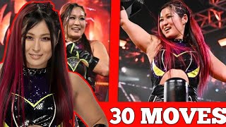 Top 30 Moves of Io Shirai Iyo Sky [upl. by Leontyne]