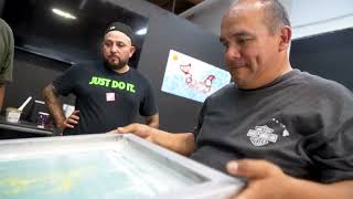 Screen Printing Class Recap  August 2024 KeepOnPrintin [upl. by Wagshul]