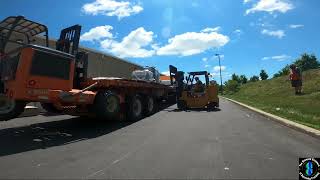 Poorly packaged Expensive Decking Gets tossed off our Truck by Store employees [upl. by Ariaz]