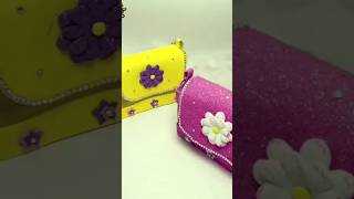 How to make beautiful pursue with wastage🤔🤔🤔 diy craft lifeslesson [upl. by Haridan500]