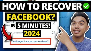 How to Recover Facebook Account Without Email and Phone Number 2024 l FACEBOOK RECOVERY 2024 [upl. by Nertie]