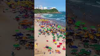 Praia do tombo LOTADA  4K ultra [upl. by Ericka]