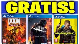 ¡¡CORRE YA MUCHOS JUEGAZOS GRATIS EN PS4😱 [upl. by Bierman881]