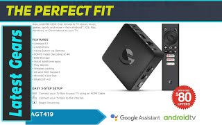 Ematic AGT419 4K Android TV Box Review [upl. by Jenn]