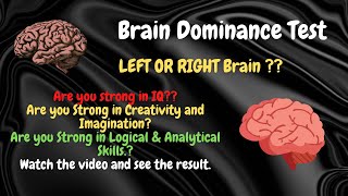 Left brain vs right brain test shorts [upl. by Ecarg]