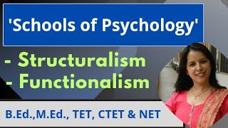 Schools of Psychology  Structuralism amp Functionalism [upl. by Hanavas]