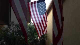 Solving the US Flag quotwrapping around itselfquot issue with DIY quotFLAGnetsquot magnets for your flag [upl. by Lednyc]