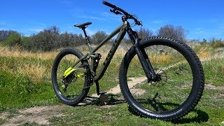 First Ride 2018 TREK Full Stache  Mountain Bike Action Magazine [upl. by Wincer]