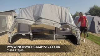 Vango Sonoma Caravan Awning 2017 Review [upl. by Noed]