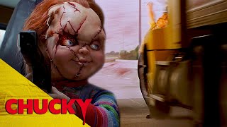 Watch Out For That Truck  Bride Of Chucky  Chucky Official [upl. by Brewster119]