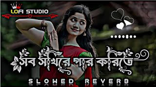 সব সখিরে পার করিতে💓🎶 sob sokhi re par korite nebo yana yana  slowedreverbSong banglalofi [upl. by Ailecara]