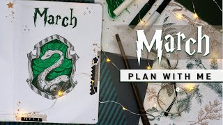 PLAN WITH ME  March 2021 Bullet Journal Setup ✨ [upl. by Yim698]