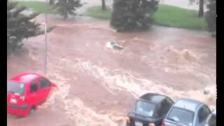 Most amazing flash flooding footage ever [upl. by Unders]