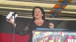 Birgit Bessin AfD Eberswalde 2682018 quotHeimatliebe Brandenburgquot [upl. by Oralee700]