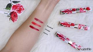 Unboxing Clozette DampG Beauty Dolcissimo Matte Liquid Lip Colour [upl. by Perni]