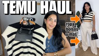 TEMU SÚPER MEGA HAUL  ROPA DE OTOÑO Y Cosas Imprescindibles [upl. by Oker]