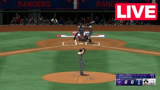 🔴LIVE NOW Colorado Rockies vs Texas Rangers  Spring Training Mar 22 2024  MLB 24 EN VIVO [upl. by Ateerys]