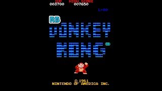 1981 60fps Donkey Kong DEMO [upl. by Ragouzis]