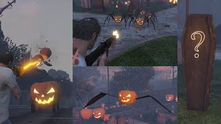 GTA 5 2023 Halloween  quotSecret Coffinsquot [upl. by Adnahsal]