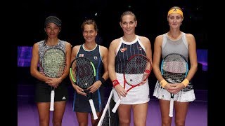 Extended Doubles Highlights SuweiStrycova vs BabosMladenovic  2019 WTA Finals Final [upl. by Yenahs742]