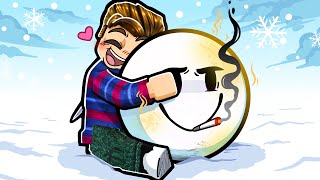 ROBLOX MY SNOWBALL but my snowball is yellow [upl. by Norej]