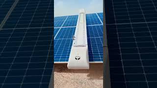 Solar panel cleaning Sol bright robot 🤖🤖youtubeshorts [upl. by Eemia]